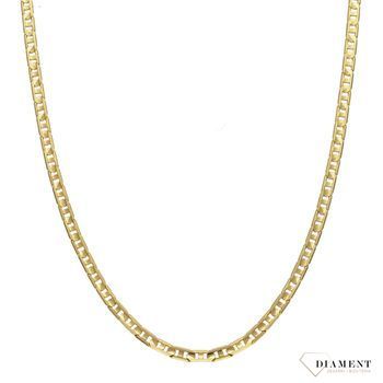 Złoty łańcuszek 585 marina 2 mm DIA-LAN-1200-585 2mm ✅ Złoty łańcuszek o delikatnym splocie marina ✅ Łańcuszek został wykonany z najwyższej jakości złota próby 585 ✅.jpg